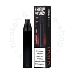 Одноразовая ЭСДН BRUSKO VINI X2 с ароматом клубники, 20 мг/см3, 4 мл (М)