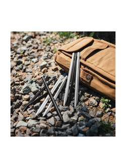 Колышки Naturehike CNK2300ZP016  алюминиевый Vобразный (8 шт.)серебряный,6976023925030