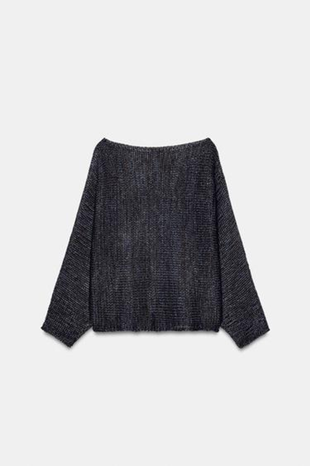 СВИТЕР ИЗ ТРИКОТАЖА С ШИРОКИМИ РУКАВАМИ - ZARA