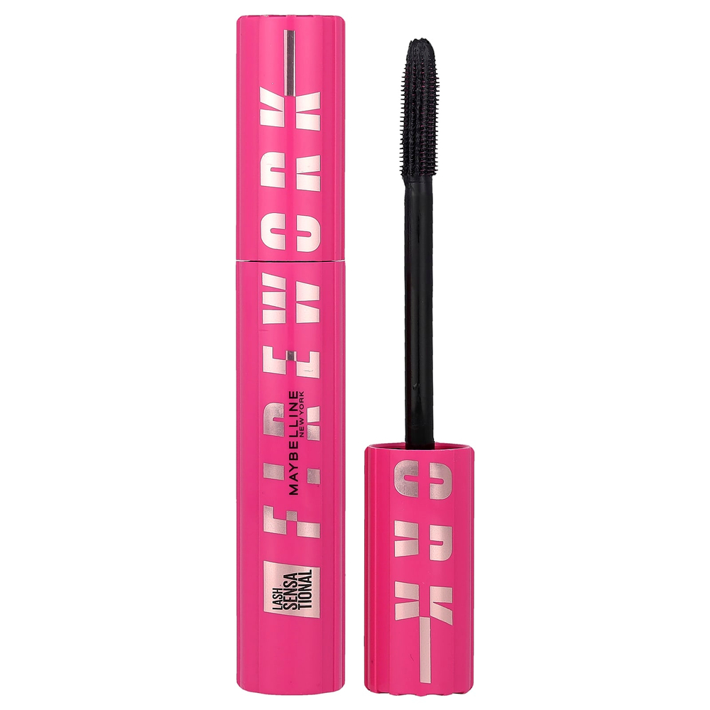 Maybelline, Lash Sensational, тушь для ресниц Firework, оттенок 802 угольно-черный, 10 мл (0,33 жидк. унции)
