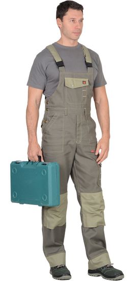 Полукомбинезон "Сириус-Вест-Ворк" (оливковый/с.оливковый)