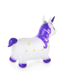 Прыгун Лошадка со светом и звуком цвет фиолетовый (00-2040)