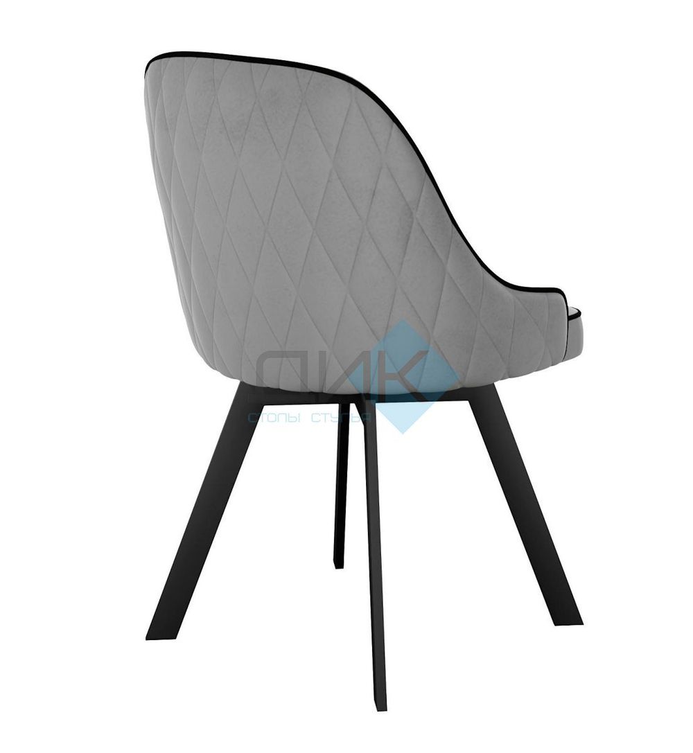 Стул DikLine 266М поворотный опоры чёрные