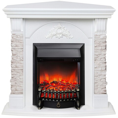 Каминокомплект Athena угловой