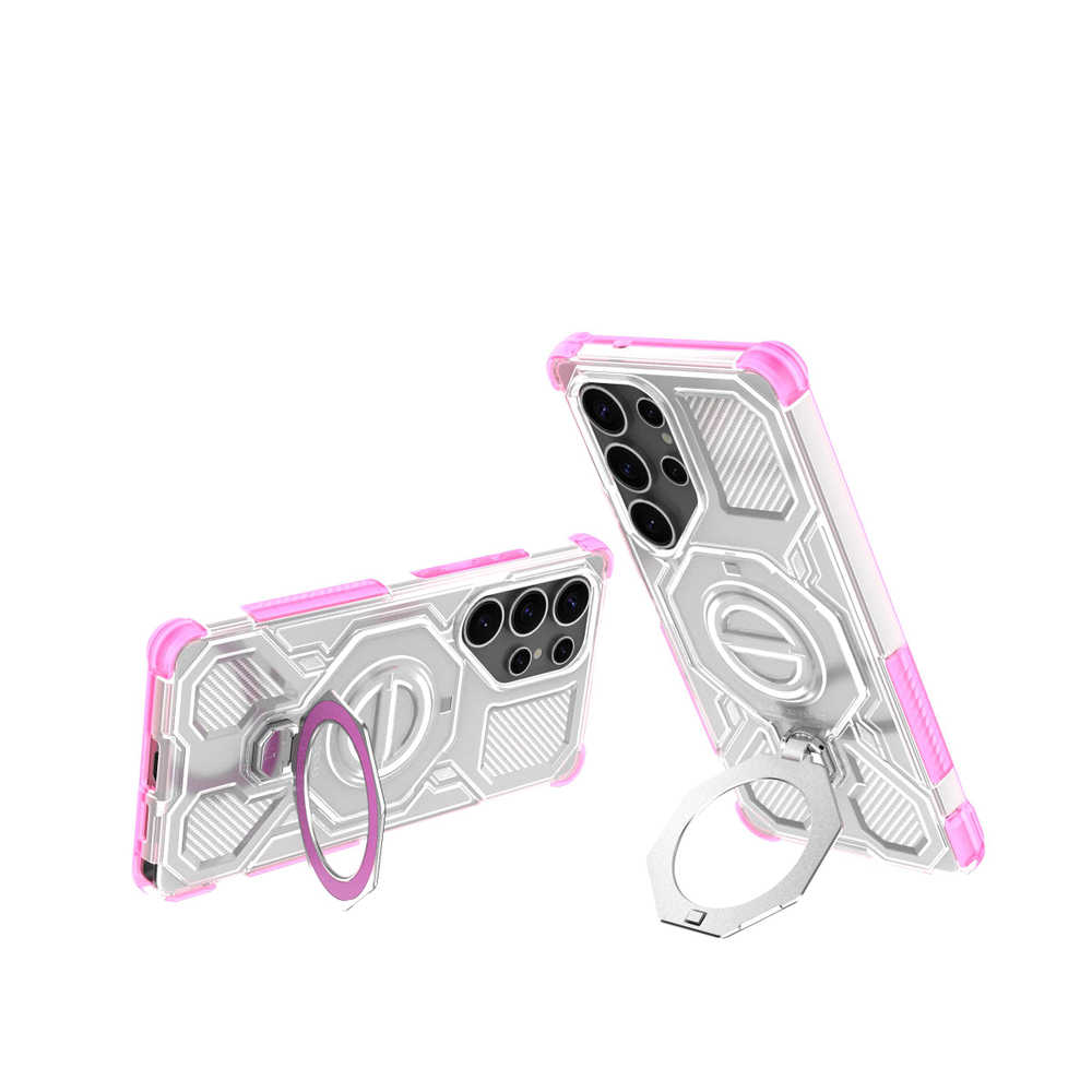 Прозрачный силиконовый чехол Expressive Clear Case для Samsung Galaxy S25 Ultra