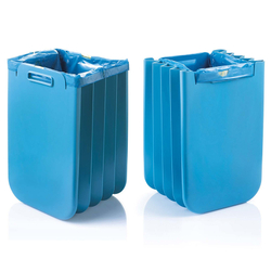 Корзина для белья складная eco packly, горчичная