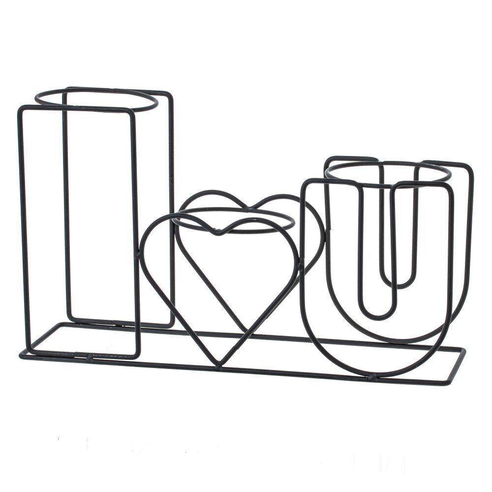 GAEM Набор из 3-х кашпо на подставке, L31,5 W9 H21,5 см