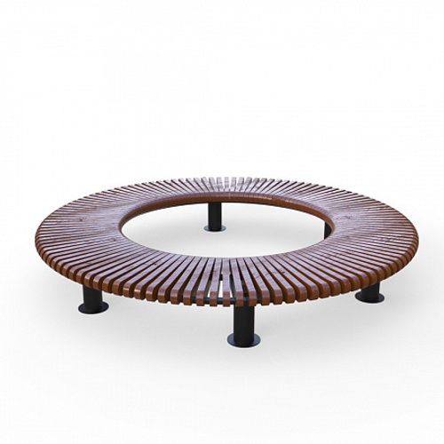 Лавка Rail Road 01 круг