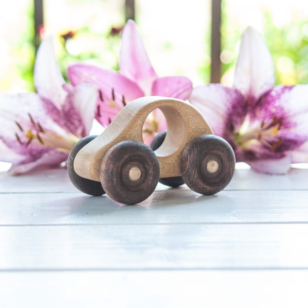 Деревянная машинка Жук Леснушки