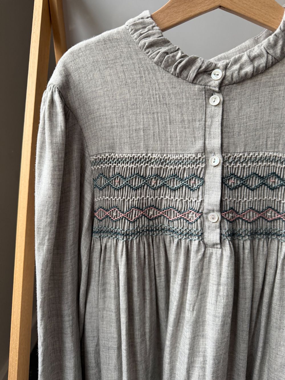 Платье Bonpoint из вискозы с шерстью, 158