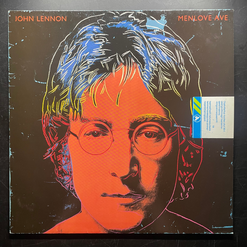 John Lennon ‎– Menlove Ave (Европа 1986г.)