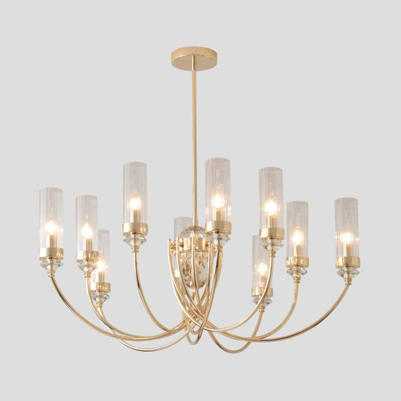 Люстра Crystal Lux SECRET SP10 GOLD