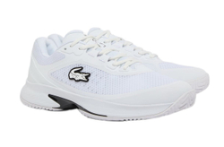 Мужские кроссовки теннисные Lacoste Tech Point Tennis - white/white/black