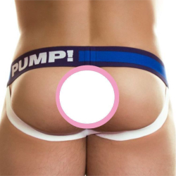 Мужские трусы джоки темно-синие Pump Navy Jock H115-16