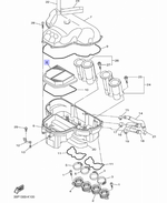 Фильтр воздушный для мотоцикла Yamaha; 2D1144510000