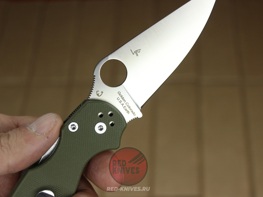 Нож Spyderco Paramilitary 2 -OD Satin RK-437