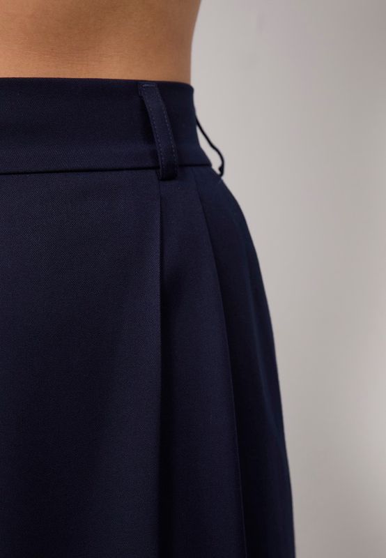 Брюки со стрелками, синий