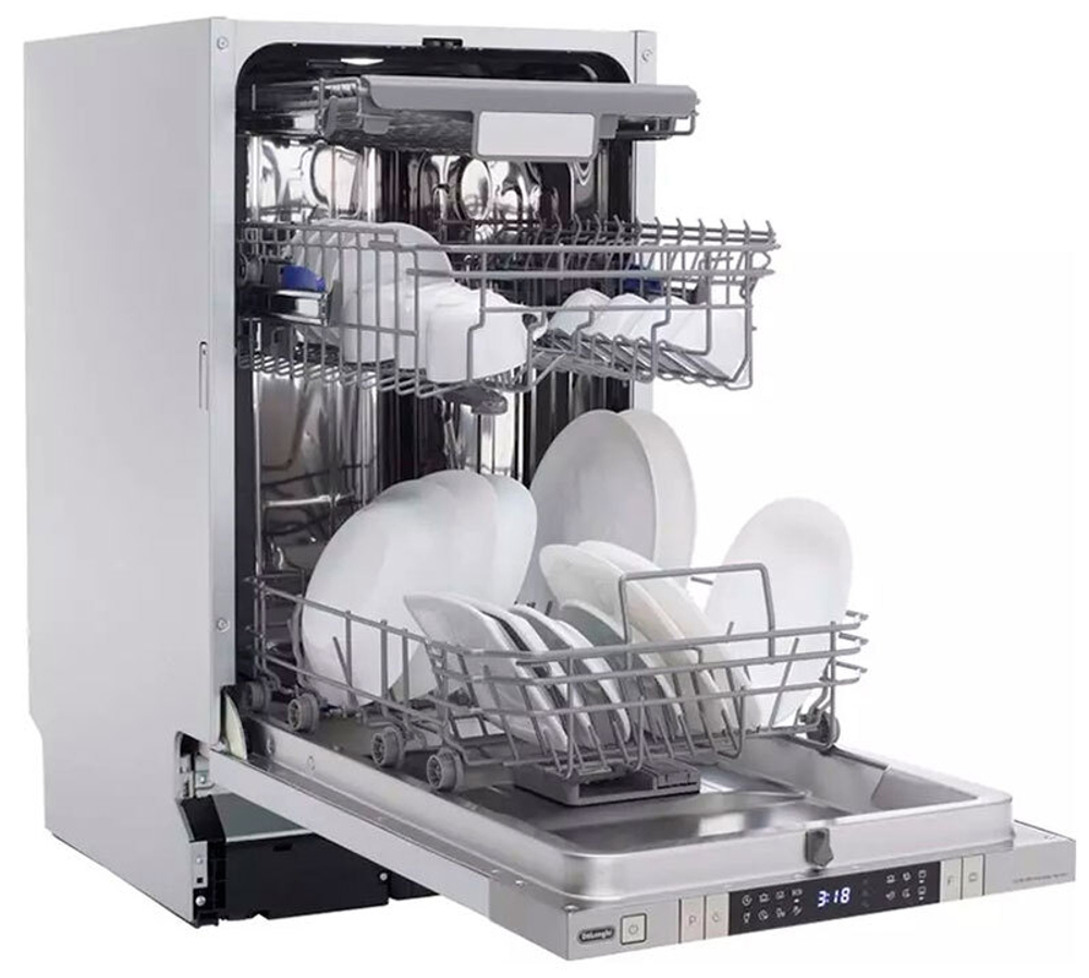 Встраиваемая посудомоечная машина DELONGHI DDW 08S Aquamarine eco