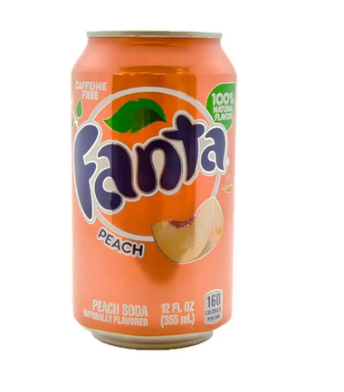 Газировка Фанта персик.  Сша