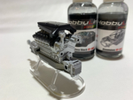 Краска лаковая HobbyLink Aluminium HP-9003