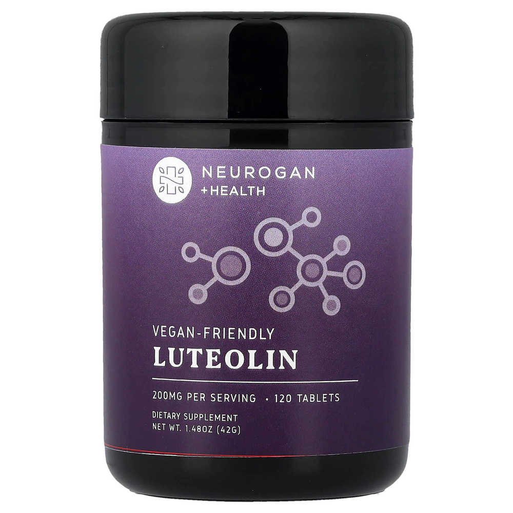 Neurogan Health, лютеолин, 120 таблеток (100 мг в 1 таблетке)