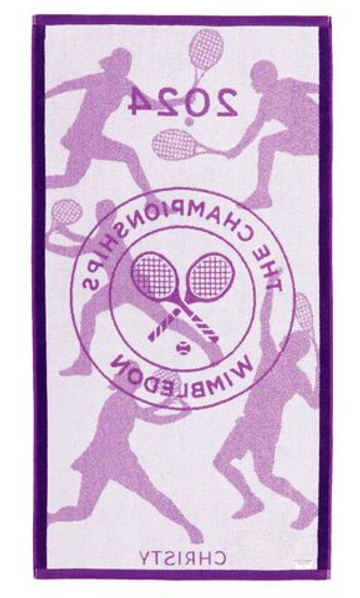 Полотенце теннисноеWimbledon Championship Towel 2024 - Фиолетовый