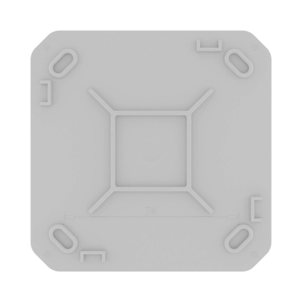 Коробка ответвительная с 8+2 кабельными вводами д.25/20 мм,IP55,100х100х50 мм (розница)