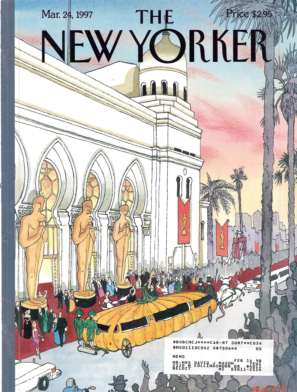 Журнал The New Yorker 24-03-1997, обложка