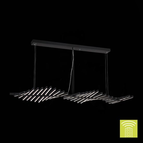 SLD001.403.30 Люстра подвесная ST-Luce Черный/Черный, Белый LED 30*5W 3000-6000K PICODI