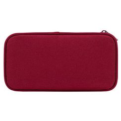 Penal \ Pencil case\ Пенал-косметичка BRAUBERG, 1 отделение, органайзер, полиэстер, 22x11,5x6см, винный, 270845