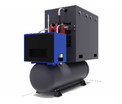 Винтовой компрессор с осушителем CrossAir CA22-8GA-500DRY (IP23)