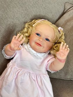 Кукла Реборн мягконабивная 60см в пакете (FA-580)