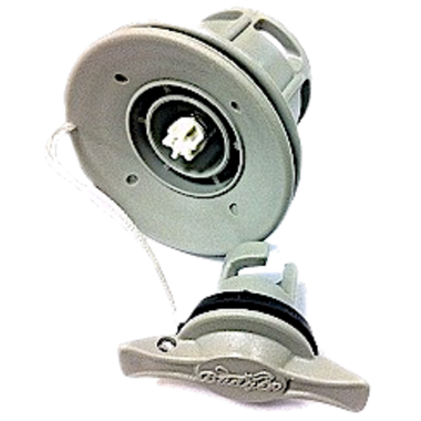 Клапан воздушный для надувных лодок Bravo 2001 Badger Серый