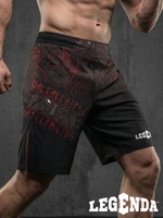 Шорты спортивные тренировочные черные LEGENDA Вальхалла