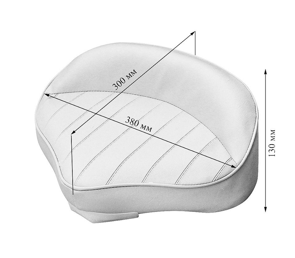 Сиденье "Pro casting", серое (10251886)