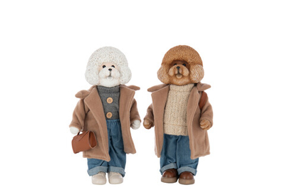 Декор "Собака" большая в ассортименте 17x12x34см