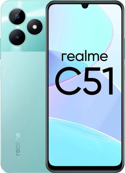 Смартфон Realme C51 4/64Gb Мятный