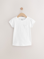 Футболка для девочки Next AG5-835, 3 шт., Розовый, Синий, Белый