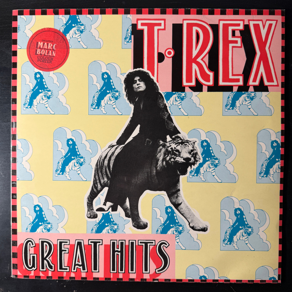 T. Rex ‎– Great Hits (Дания 1973г.) Т