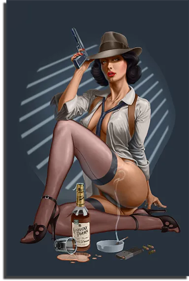 Постер "Девушка Детектив"