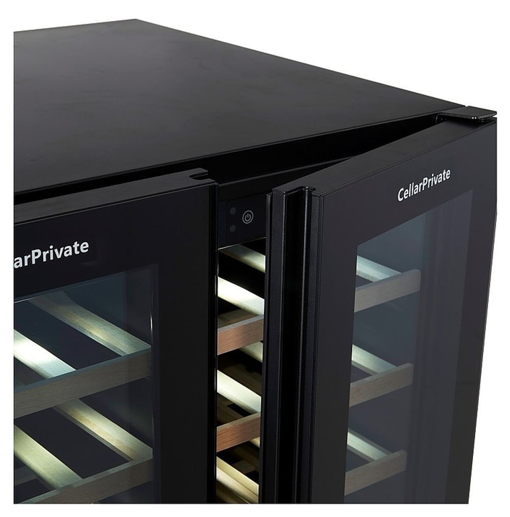 Винный шкаф Cellar Private CP042-2TBH черный