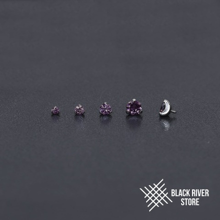 Cubic Zirconia IG Amethyst CZ