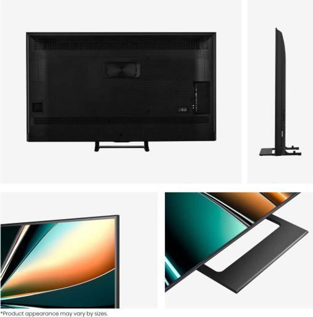 Телевизор QLED Hisense 55" 55U7Q темно-серый 4K Ultra HD 120Hz DVB-T DVB-T2 DVB-C DVB-S DVB-S2 USB WiFi Smart TV