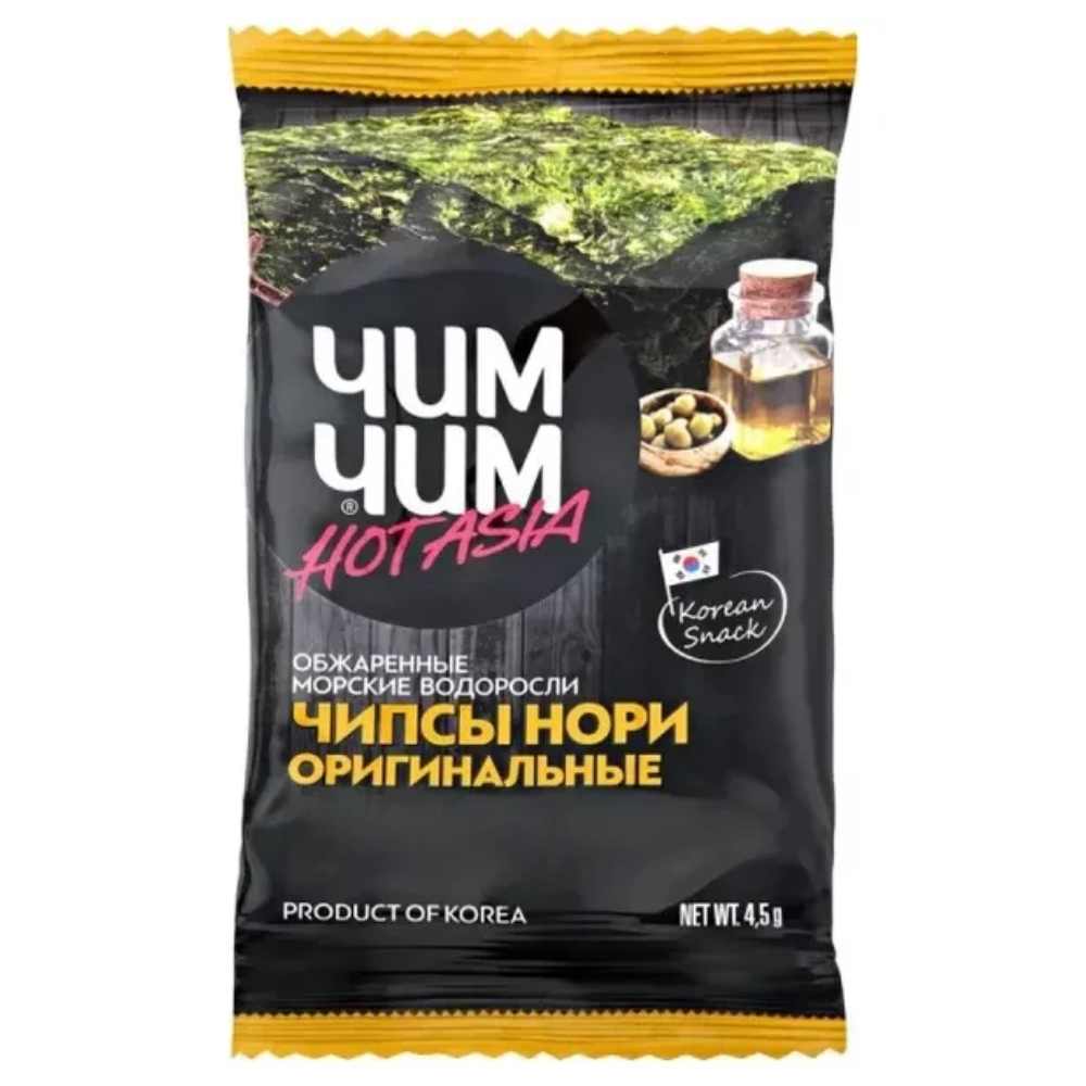 Чипсы Нори оригинальные Чим-Чим 4.5 гр