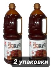 Острый соус бульгоги для свинины Beksul Bulgogi 2,2 кг x 2 шт