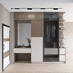 DK5303-BK Светильник для трека Air, серия Linear 3000 со светодиодом, L230*W26*H60мм, 48V DC, 9W, RA?90, 120°, 3000K, IP20, черный, алюминий