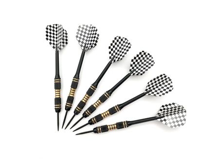 Дротики для дартса, 6 штук, 24,5 г