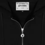 Худи Дружба Zip Стрела черное