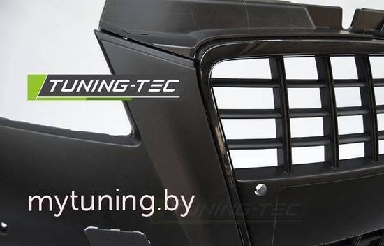 Бампер передний S8 STYLE BLACK для Audi A3 8P
