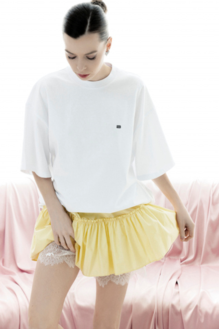 «Plain t-shirt» Футболка унисекс свободного кроя